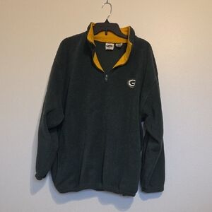 Green Bay Packers Green and Gold Men's Sweater